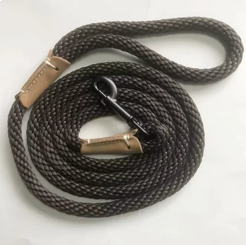 Adjustable Lead Leash My Store Chocolate S 0.4 inch 5FT