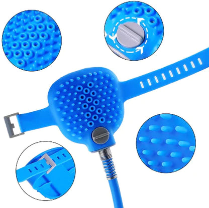 Pet Shower Sponge My Store Blue