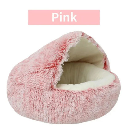 Soft Plush Pet Bed My Store Pink 40x40cm