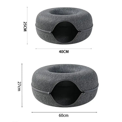 Cat Donut Bed My Store