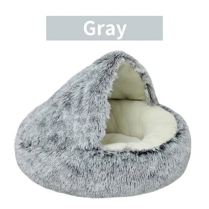 Soft Plush Pet Bed My Store Gray 40x40cm